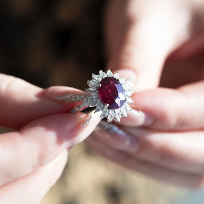 Premium Ruby Stone Ring – Elegant &amp; Stylish