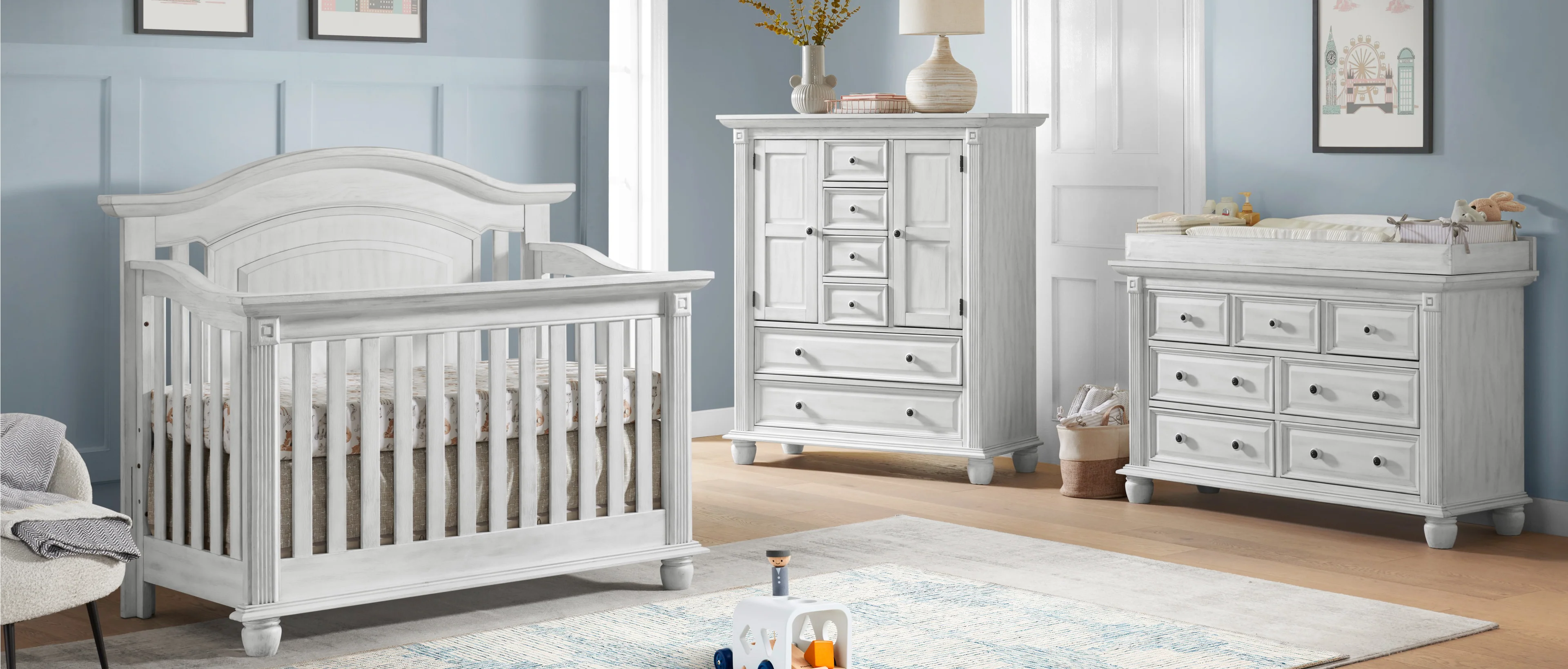 Baby Crib with Storage Cabinet – Safe, Spacious &amp; Like New