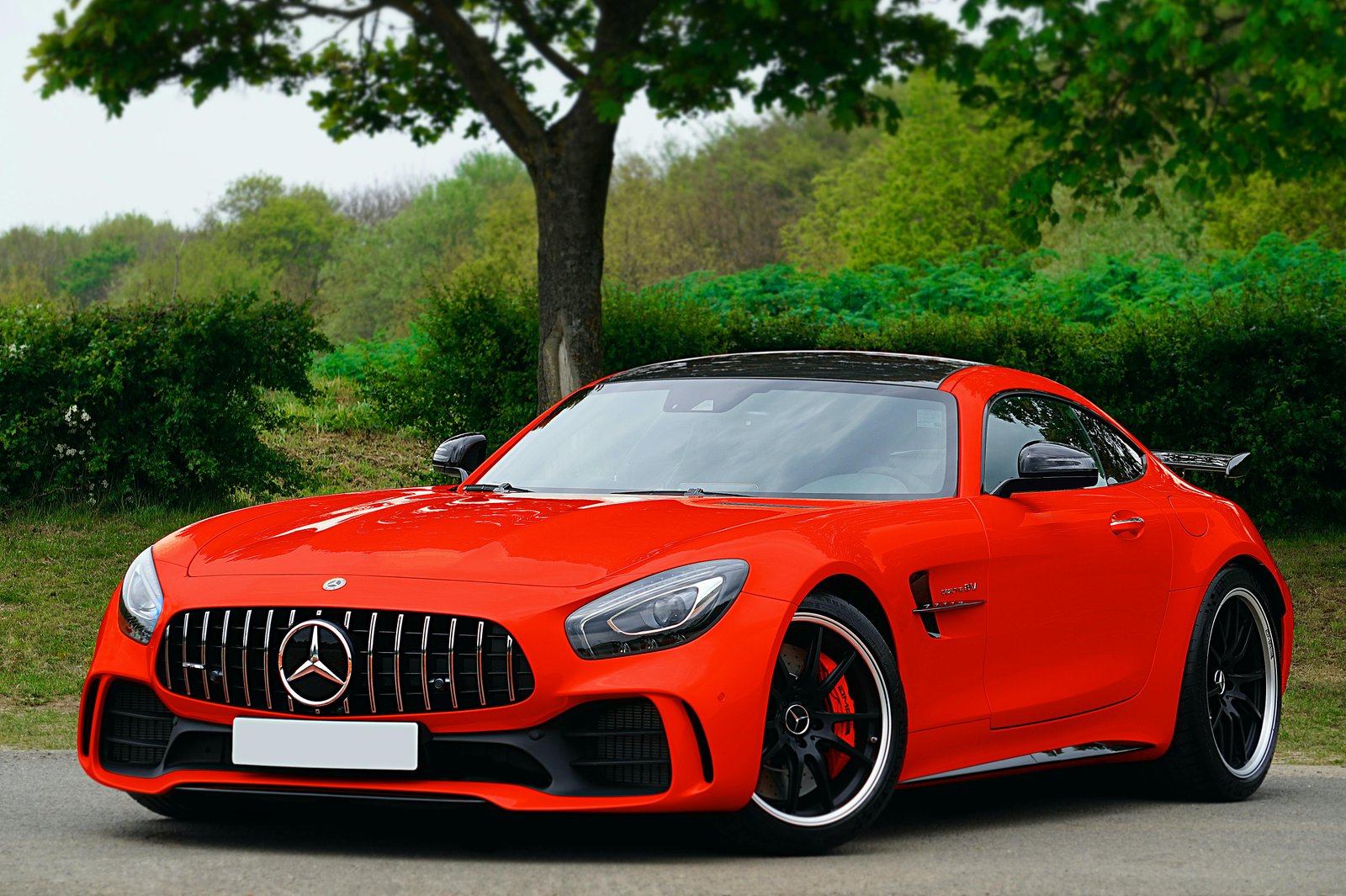 FOR SALE: RARE MERCEDES-BENZ AMG — STUNNING ORANGE-RED METALLIC